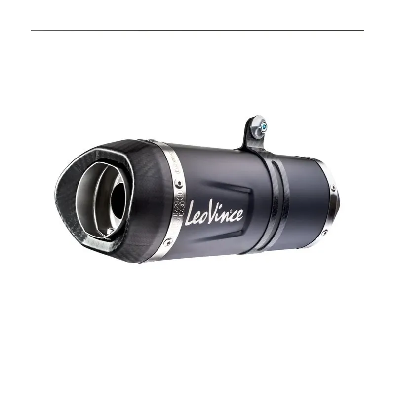 Leo Vince ECE Approved Exhaust system One Evo Black GasGas ES-SM 700 22-23|Ktm Enduro SMC R 690 21-2