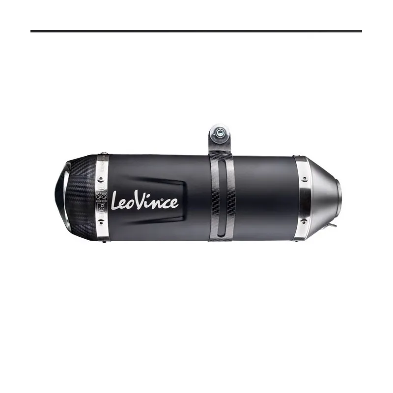 Leo Vince ECE Approved Exhaust system One Evo Black GasGas ES-SM 700 22-23|Ktm Enduro SMC R 690 21-2