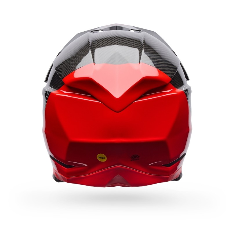Casque BELL Moto-10 Spherical Strike Red