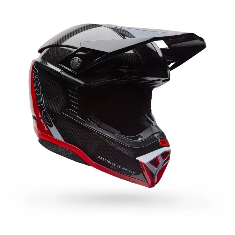 Helm BELL Moto-10 Spherical Strike Red