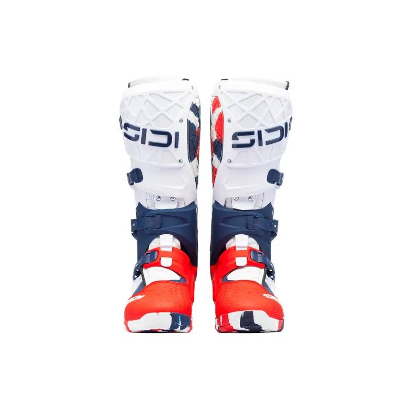 Boots Cross - Enduro Sidi Crossair X White Navy Red