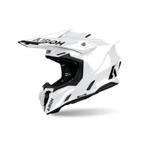 Casque Cross Airoh Twist 3 blanc brillant