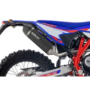 Terminale Arrow "Dark" con fondello carby | Beta RR 125 4T E5 2024-2025