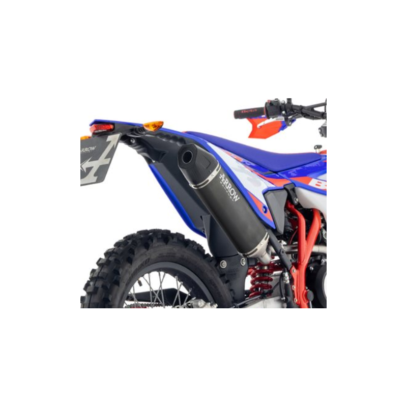 Terminale Arrow "Dark" con fondello carby | Beta RR 125 4T E5 2024-2025