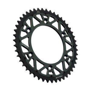 Couronne JT TWINSTAR bimétallique gris | HONDA CR CRF