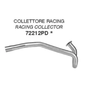 Collettore in acciaio Arrow | Beta RR 125 4T E5 2024-2025