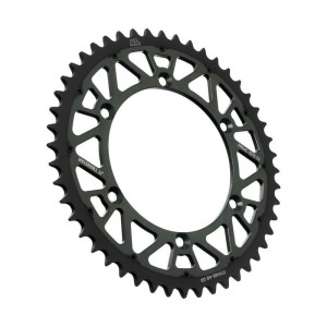 Corona JT TWINSTAR bi-metallo grigio-nero | Kawasaki KX - KXF