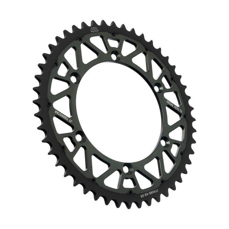 JT TWINSTAR Grey Bi-Metal Sprocket | Kawasaki KX - KXF