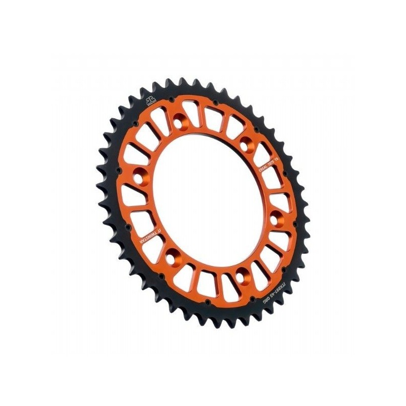 JT TWINSTAR Bimetall-Kettenrad, orange | Ktm - Husqvarna - GasGas