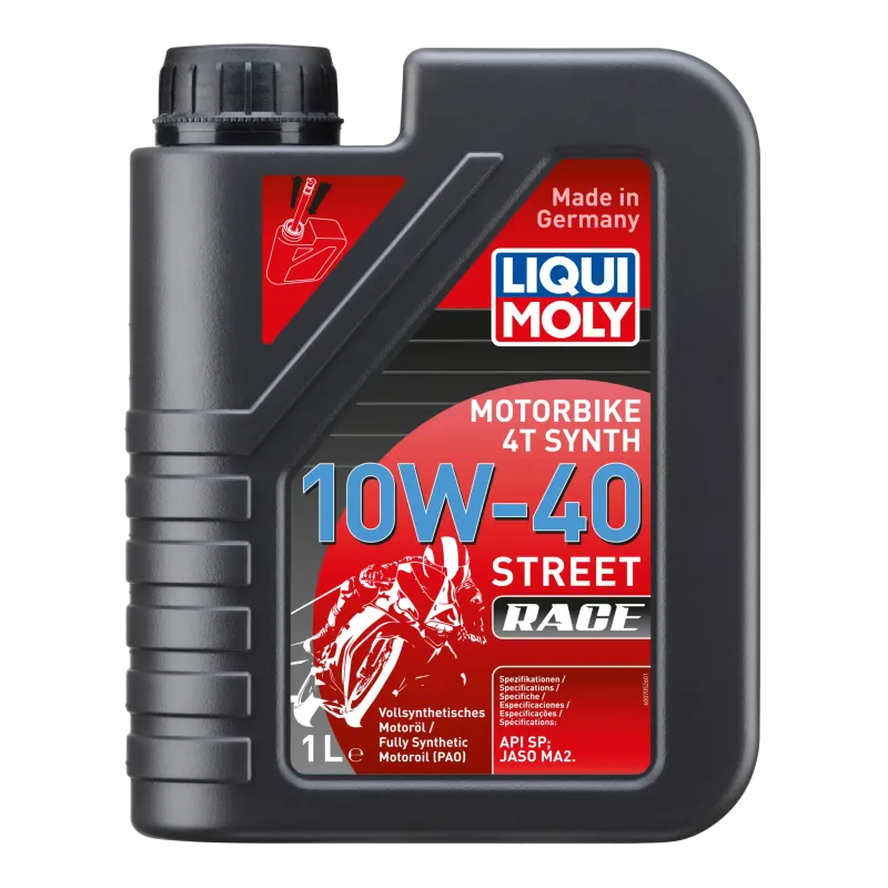 Liqui Moly Motorbike 4 Temps Synth 10W-40 Street Race 1 Lt
