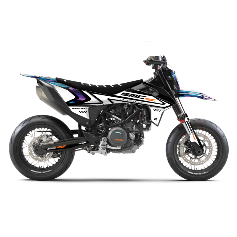 Dekor Kit KTM Adventure - Supermoto Identity White