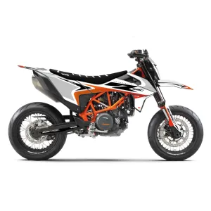 Kit Autocollants KTM Adventure - Supermoto GP White