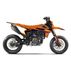 Kit Autocollants KTM Adventure - Supermoto GP Orange