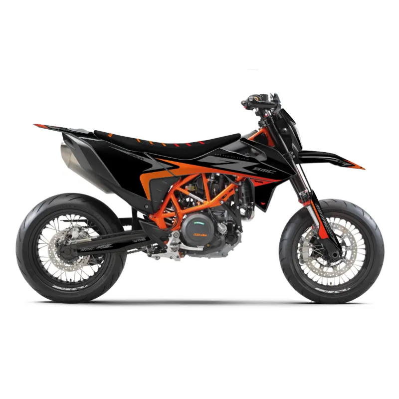 Kit Autocollants KTM Adventure - Supermoto GP Black