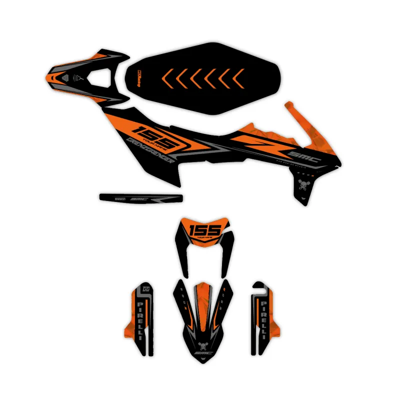 Dekor Kit KTM Adventure - Supermoto GG Black