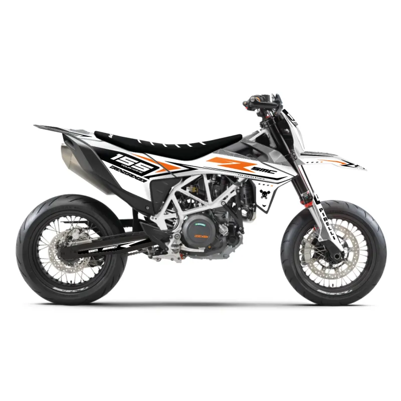 Grafiche KTM Adventure - Supermoto GG White