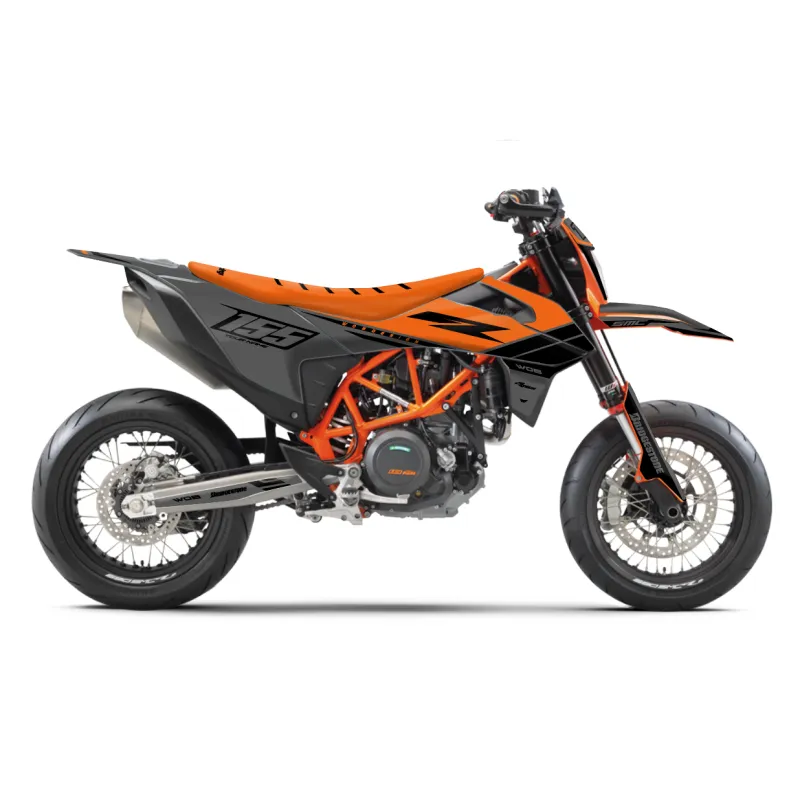 Graphic kit KTM Adventure - Supermoto Cafe Orange
