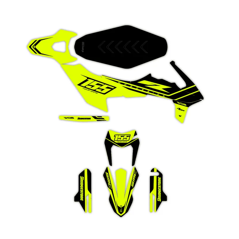 Grafiche KTM Adventure - Supermoto Fluo