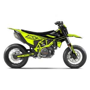 Kit Autocollants KTM Adventure - Supermoto Cafe Fluo