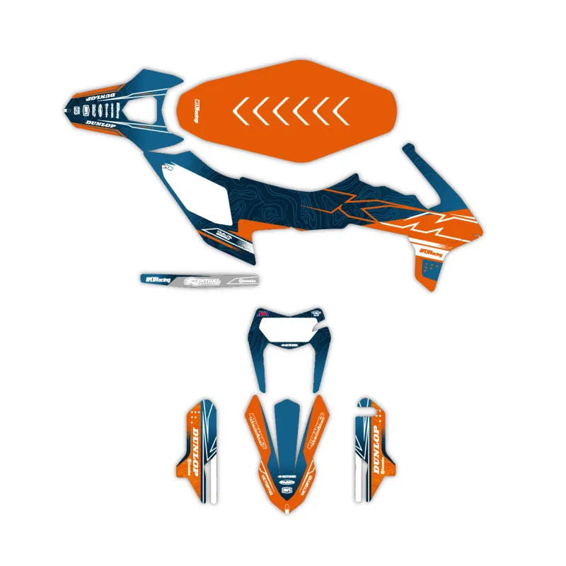 Graphic kit KTM Adventure - Supermoto Peak
