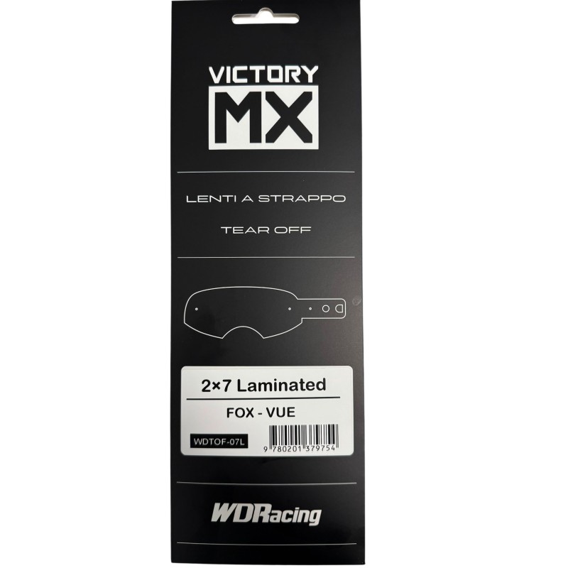 Jeu d’écrans jetables VictoryMX | laminées 2x7 | Fox VUE