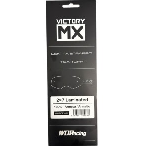 Lenti a strappo VictoryMX | laminate 2x7 | 100% Armega - Armatic