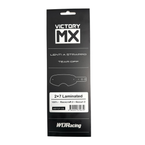 Tear Off VictoryMX | laminated 2x7 | 100% Racecraft 2 / Accuri 2