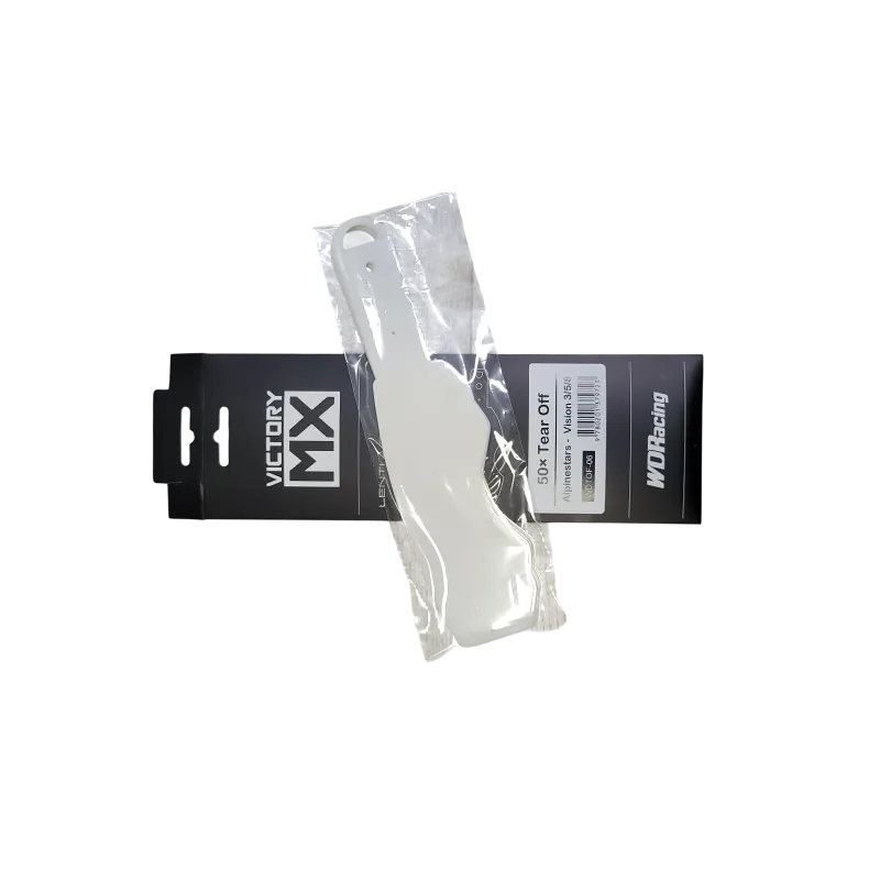 VictoryMX-Abreißvisiere | standard 50pcs | Alpinestars Vision 3 / 5 / 8
