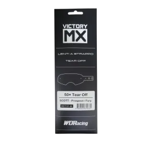 VictoryMX-Abreißvisiere | standard 50pcs | Scott Prospect / Fury