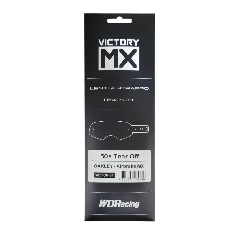 Tear Off VictoryMX | standard 50pcs | Oakley Airbrake