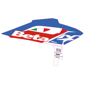 OEM RR 2024 Förderbandgrafiken für BETA RR Race - X-Pro 25-xx