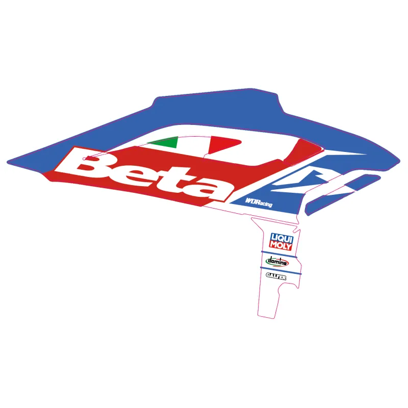 Graphiques convoyeur OEM RR 2024 pour BETA RR Race - X-Pro 25-xx