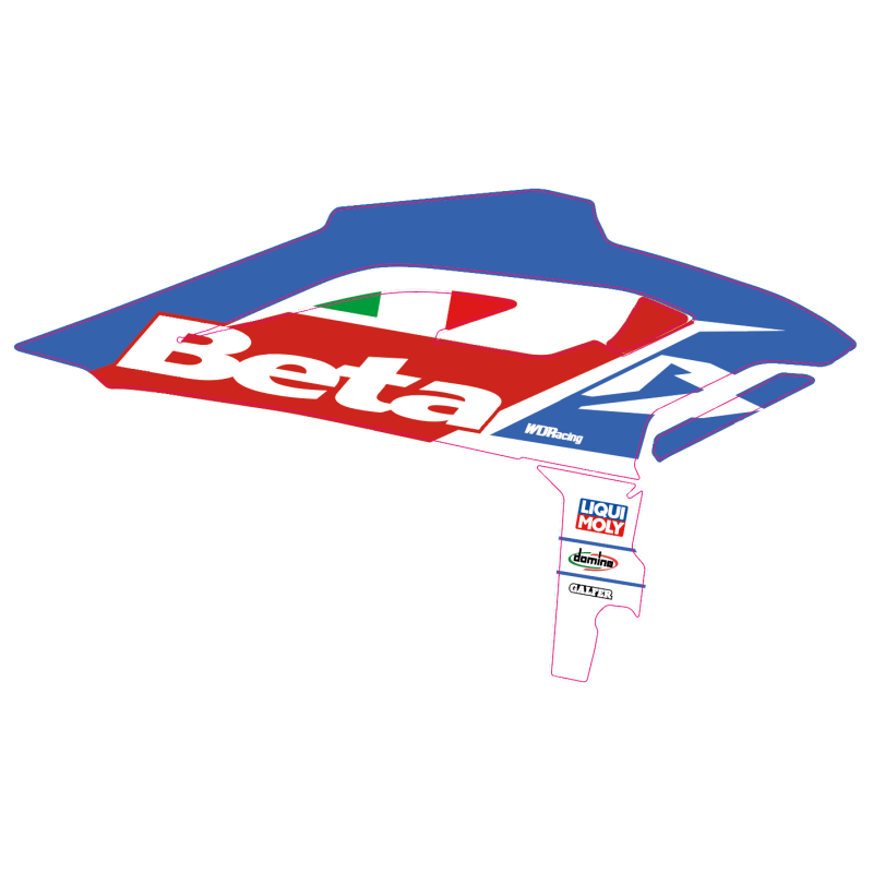 OEM RR 2024 shroud graphics for BETA RR Race - X-Pro 25-xx