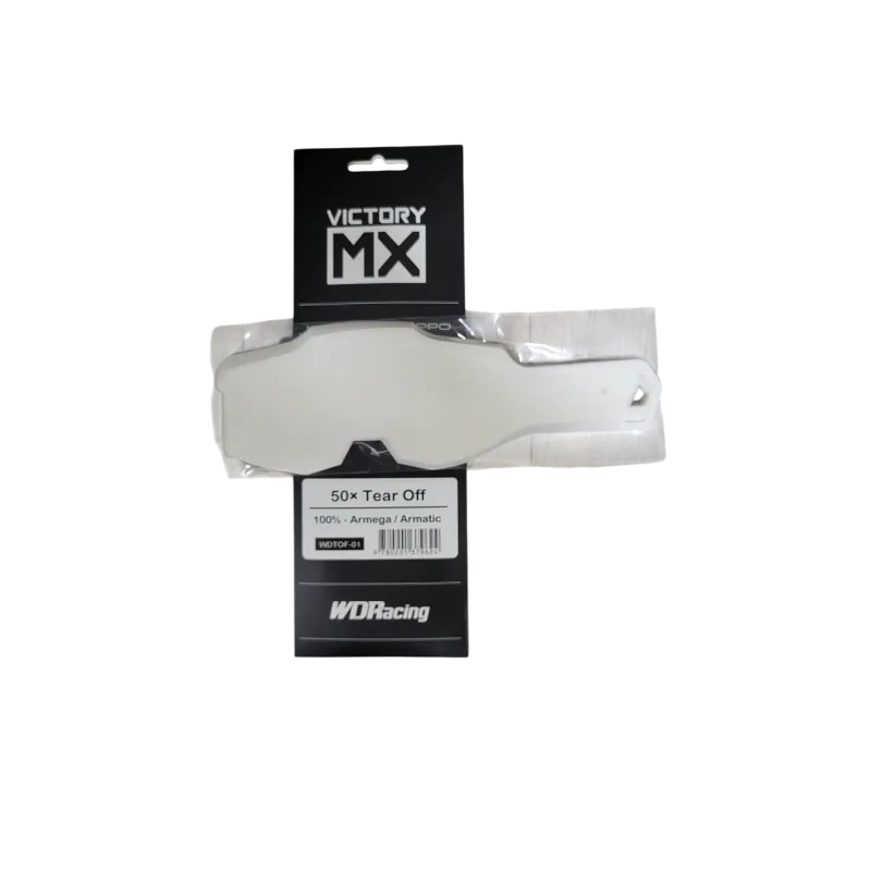 Tear Off VictoryMX | standard 50pcs | 100% Armega / Armatic