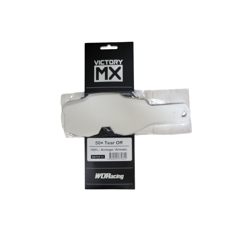 VictoryMX-Abreißvisiere | standard 50pcs | 100% Armega / Armatic