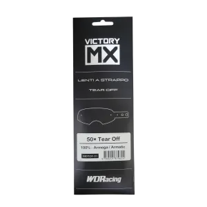 Tear Off VictoryMX | standard 50pcs | 100% Armega / Armatic