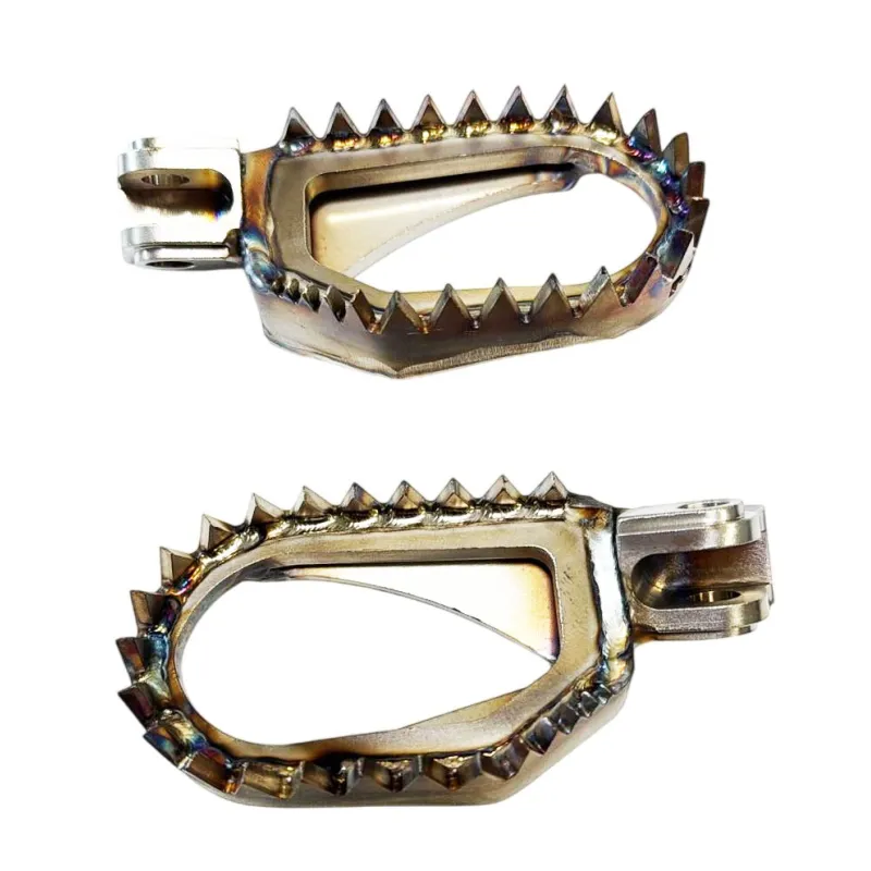 Stainless steel footpegs MX711 | CF MOTO MT 450 2024+
