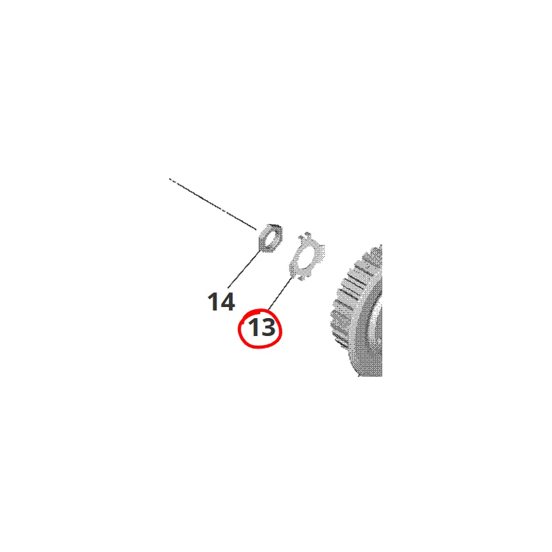 Clutch Safety Washer Fantic XEF 450 2022+