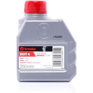 Brake Fluid DOT 4 Brembo Sport EVO 500++ 250 cc