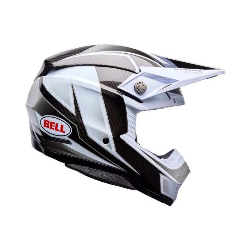 Casque Bell Moto 10 Spherical 2026 Grid Black White