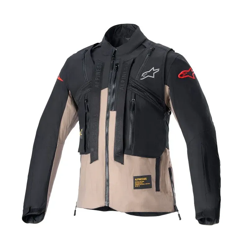 Alpinestars Techdura Jacke black falcon brown