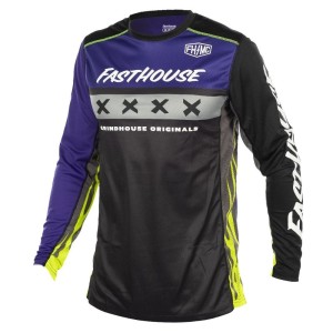 Jersey Fasthouse Grindhouse Grimm Purple Black