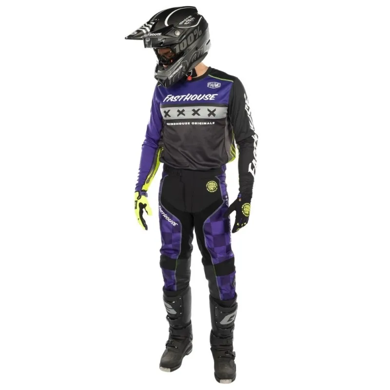 Cross Hose Fasthouse Grindhouse Grimm Purple Black