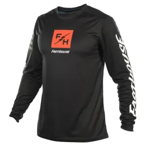 Maglia Fasthouse Carbon Echo Black