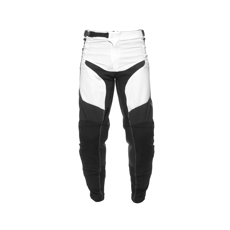 Pantalon Cross Youth Fasthouse Hypersonic white/flo yellow