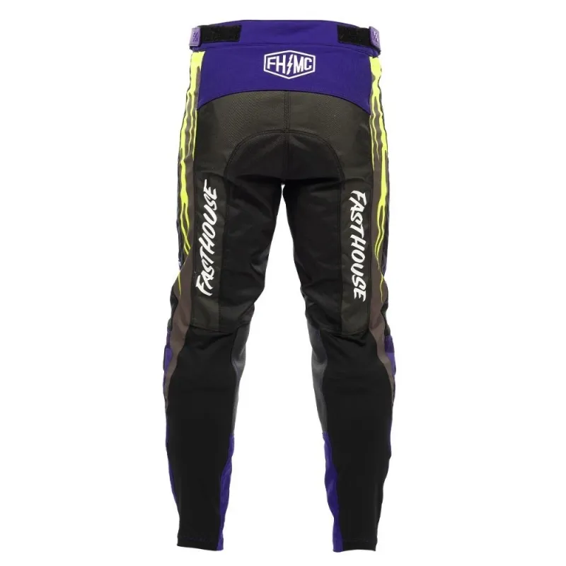 Pantalone Bambino Fasthouse Grindhouse Purple Black