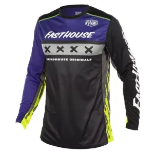 Maillot enfant Fasthouse Grindhouse Grimm Purple Black