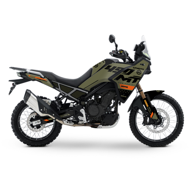 Graphic Kit CFmoto MT 450 / MT-X 800 Heritage Green