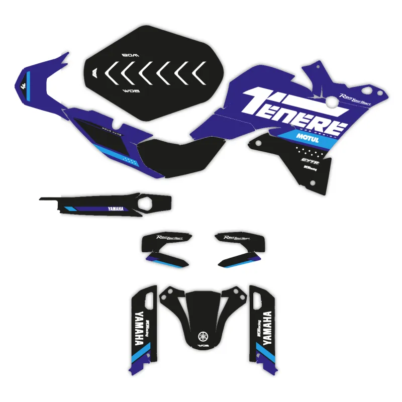 Kit Autocollants “Heritage Blu” Yamaha Ténéré 700