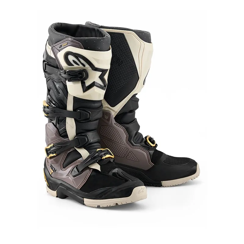 Bottes Alpinestars Tech 7 Enduro Drystar 26 black-dark grey-gold